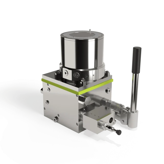 Advanced Actuators HYFLOW intelligent hydraulic power unit front view