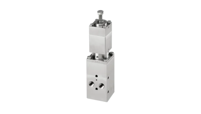 IMI STI AL air-lock valve compact configuration