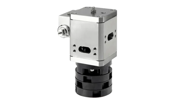 IMI STI BV high-capacity volume booster mounted configuration