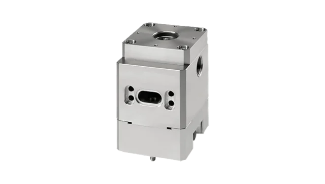 IMI STI BV high-capacity volume booster in stainless-steel construction