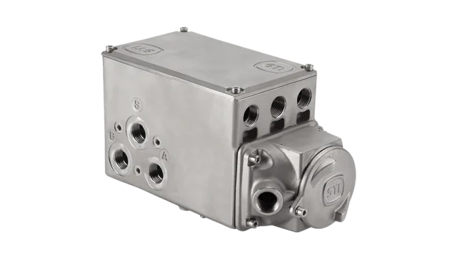 IMI STI FasTrak stainless-steel smart positioner configuration