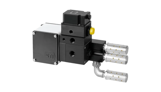 IMI STI SA/CL electro-pneumatic positioner with exhaust accessories