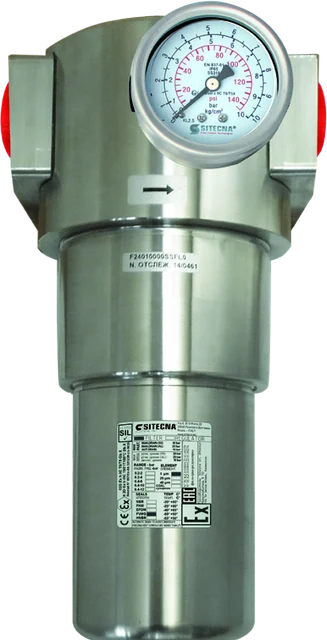 SITECNA F24 / F32 SS316L instrument air filter