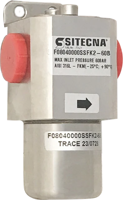 SITECNA F-series 60 bar SS316L high-pressure filter