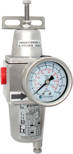 SITECNA FR06 / FR08 SS316L filter regulator