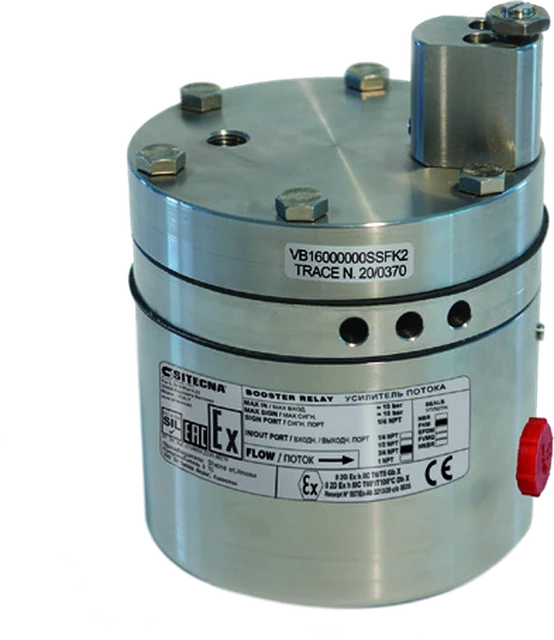 SITECNA VB12 / VB16 stainless-steel volume booster